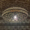 Moroccan Brass Pendant Light - Bohemian Ceiling Lantern (PL 1067)